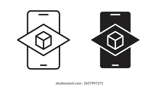 Concepto de símbolo de ícono de App de arte. Iconos para Web y móvil.