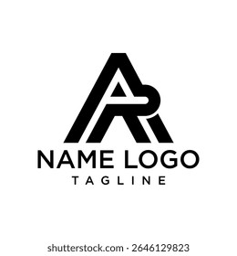AR Bold Identity  bold symbol for a strong and reliable brand