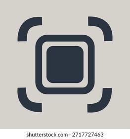AR Camera Scanning  symbol Icon