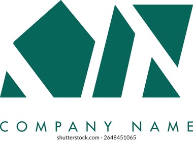 AR creative modern abstract letter logo vector design. Usable for your company or business and brand identity.