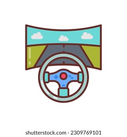 AR Games icon in vector. Illustration