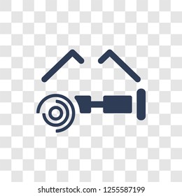 Ar glasses icon. Trendy Ar glasses logo concept on transparent background from Artificial Intelligence collection