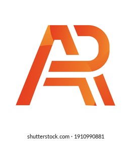 Vektorgrafik-Logo für AR-Grafikdesign
