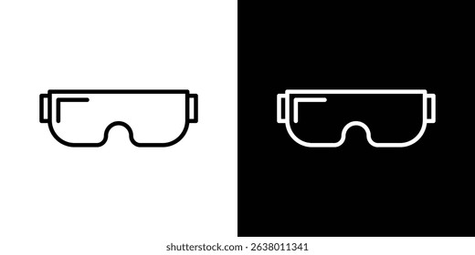 AR headset icon Graphic vector set for ui design