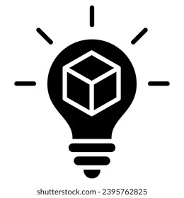AR Innovation icon line vector illustration