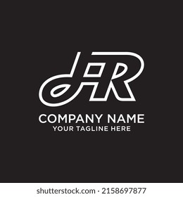Vector de diseño del logotipo de la carta JAR