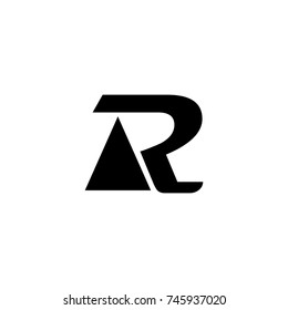 ar letter logo