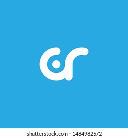 Ar Letter Logo Business Template Vector icon