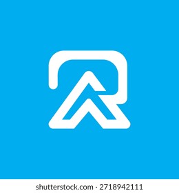AR Letter Logo Design. AR Creative letter  logo design vector, AR Letter Initial Logo Design.