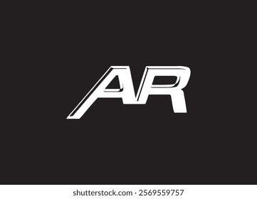 AR Letter Logo Design AND INITIAL LOGO
