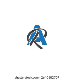 ar letter logo design, ar initials monogram, AR, RA, A, R abstract letters logo