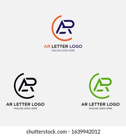 AR letter logo,modern logo,Company logo,vector logo,