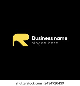 AR Letter modern company logo design