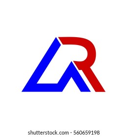 ar letter vector logo