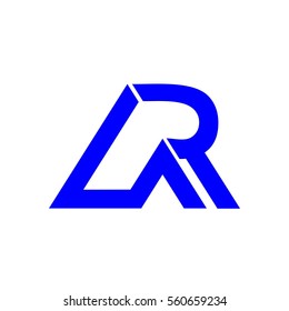 ar letter vector logo
