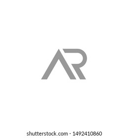 AR Logo Abstract RA Letter Logo