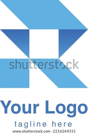 A+R Logo with blue gradient colors