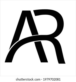 ar logo  Creative logo , professional logo template.eps