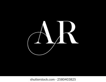 AR Logo Design Creative and Modern Logo Design