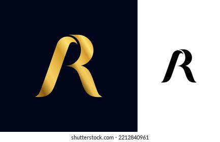 AR logo letter design on luxury background. AR logo monogram initials letter concept. AR icon logo design. AR elegant and Professional letter icon design on white and dark background