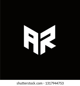 AR Logo Letter initial Designs Templete