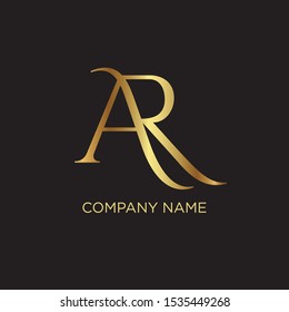 Ar Logo Type Identity Vector Stock Vector (Royalty Free) 1535449268 ...