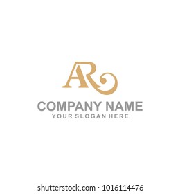 AR logo vector