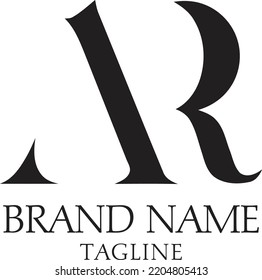 ar logotype ar logo design ar design letter design logo design
