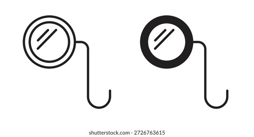 Conjunto de iconos de monóculo de aire. paquete de elementos de Web de logotipo mínimo.