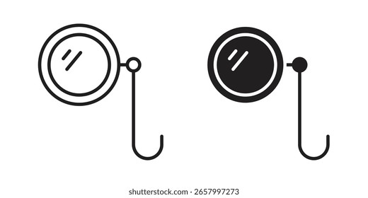 Ar monocle icon symbol concept. Icons for web and mobile.