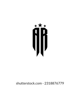 AR Monogram Logo Design Idea