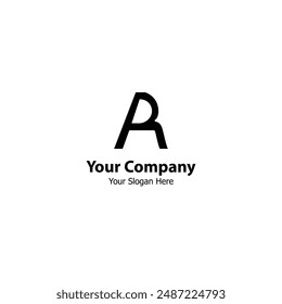 AR Monogram logo design, ideal for your brand identity AR Company.