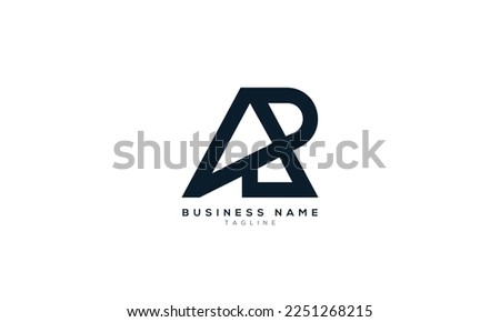AR, RA, A, R, AA, AD, DA, AV, VA, AI, IA, Abstract initial monogram letter alphabet logo design