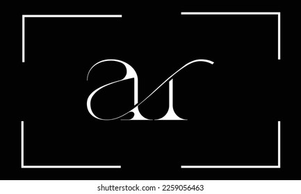 AR, RA, A, R, Abstract Letters Logo Monogram