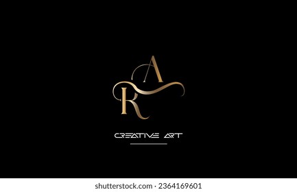 AR, RA, A, R abstract letters logo monogram