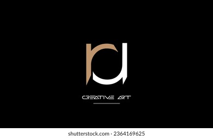 AR, RA, A, R abstract letters logo monogram
