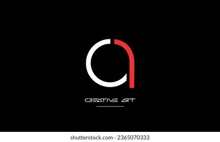 AR, RA, A, R abstract letters logo monogram