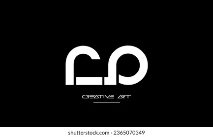 AR, RA, A, R abstract letters logo monogram