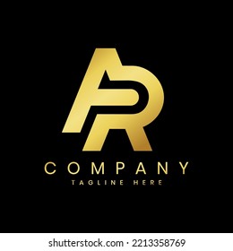 AR, RA Alphabet Letters Logo Monogram