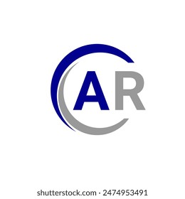 AR, RA Buchstaben Logo Monogramm