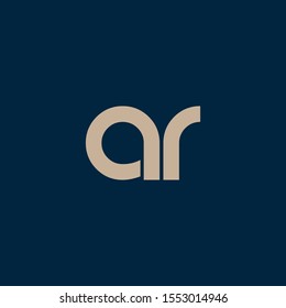 AR or RA letter designs for logo and icons