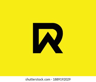 AR RA LETTER LOGO-DESIGN VEKTORTEMPLATE