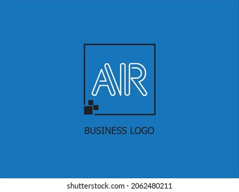 AR RA Logo Design Template
