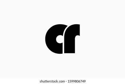 ar or ra and a or r Letter Initial Logo Design Template Vector Illustration