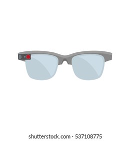 Ar Smart Glasses Device Virtual Vector Illustration Eps 10