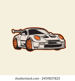 AR-Vektorillustration für konzeptionelle Gestaltung. Geeignet für Plakate, Aufkleber, T-Shirt-Prints und Banner.	