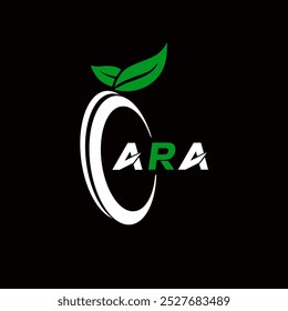 ARA creative minimalist letter logo. ARA unique vector initials alphabet letter logo design 