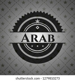 Arab black emblem