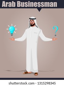 Arab Businessman With an Idea 