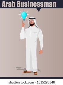 Arab Businessman With an Idea 